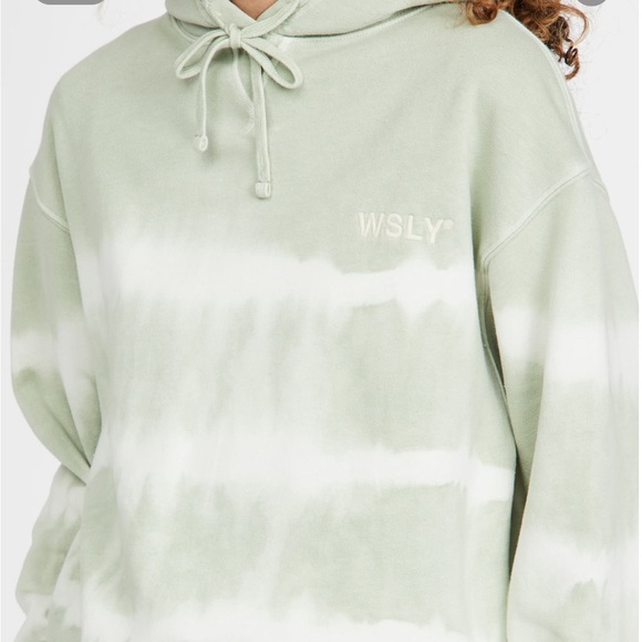WSLY - The Ecosoft Crewneck Sweatshirt - Stone Tie Dye Size M - Picture 1 of 4